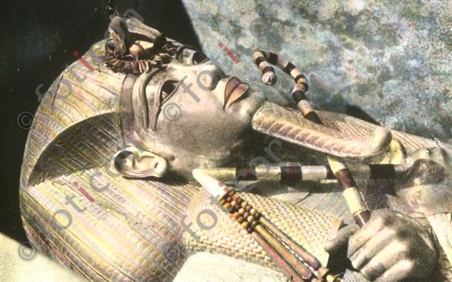 Eingeweidesarg von Tut-Ench-Amun | Gut Coffin by Tut-Ench-Amun - Foto foticon-simon-008-075.jpg | foticon.de - Bilddatenbank für Motive aus Geschichte und Kultur
